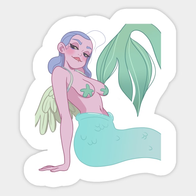 Mermaid Sticker by kasiababis